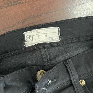 Free people stretchy jeans size 26